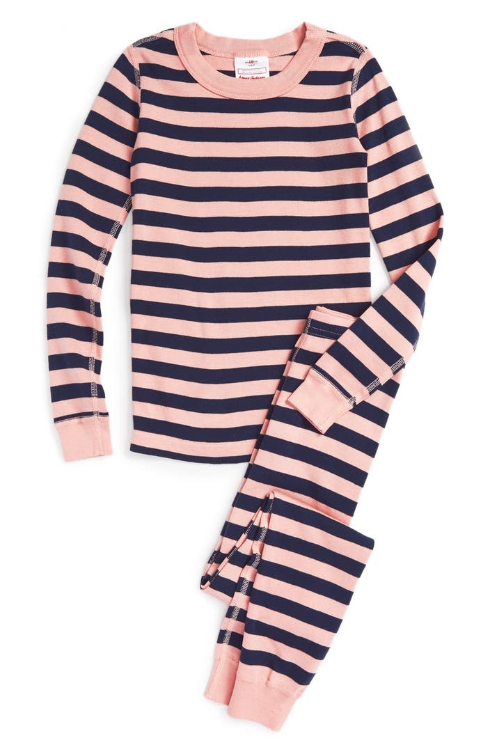 Hanna Andersson Fitted Two-Piece Pajamas (Little Girls & Big Girls ...