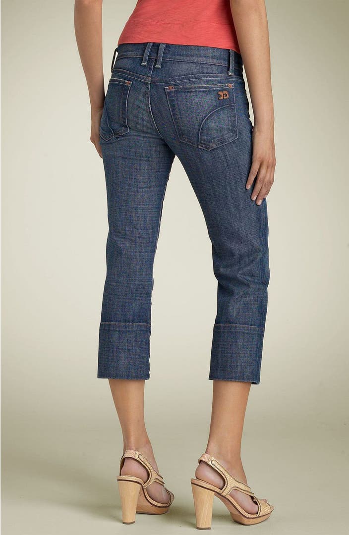Joe's Jeans 'Socialite Kicker' Stretch Capri Jeans (Harvey Wash ...
