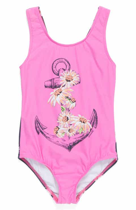 Girls' One-Piece Swimsuits & Swimwear: Two-Piece & One-Piece | Nordstrom