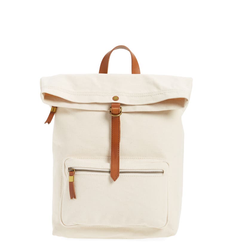 Madewell The Canvas Foldover Backpack | Nordstrom