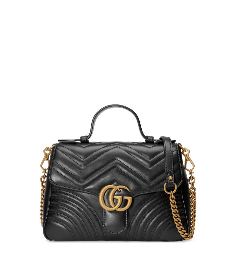 Gucci Small GG Marmont 2.0 Matelassé Leather Top Handle Bag | Nordstrom