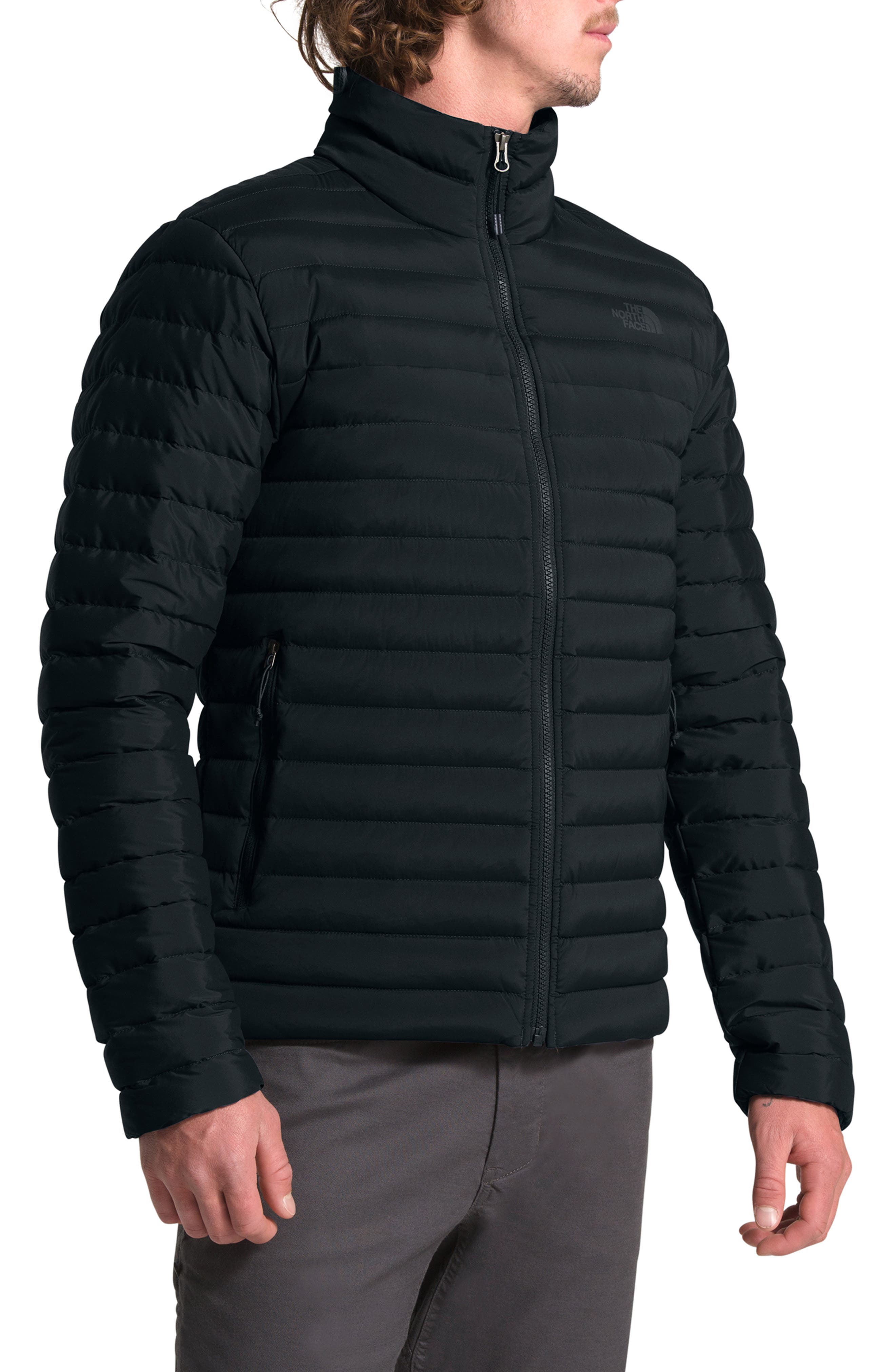 north face slim puffer jacket