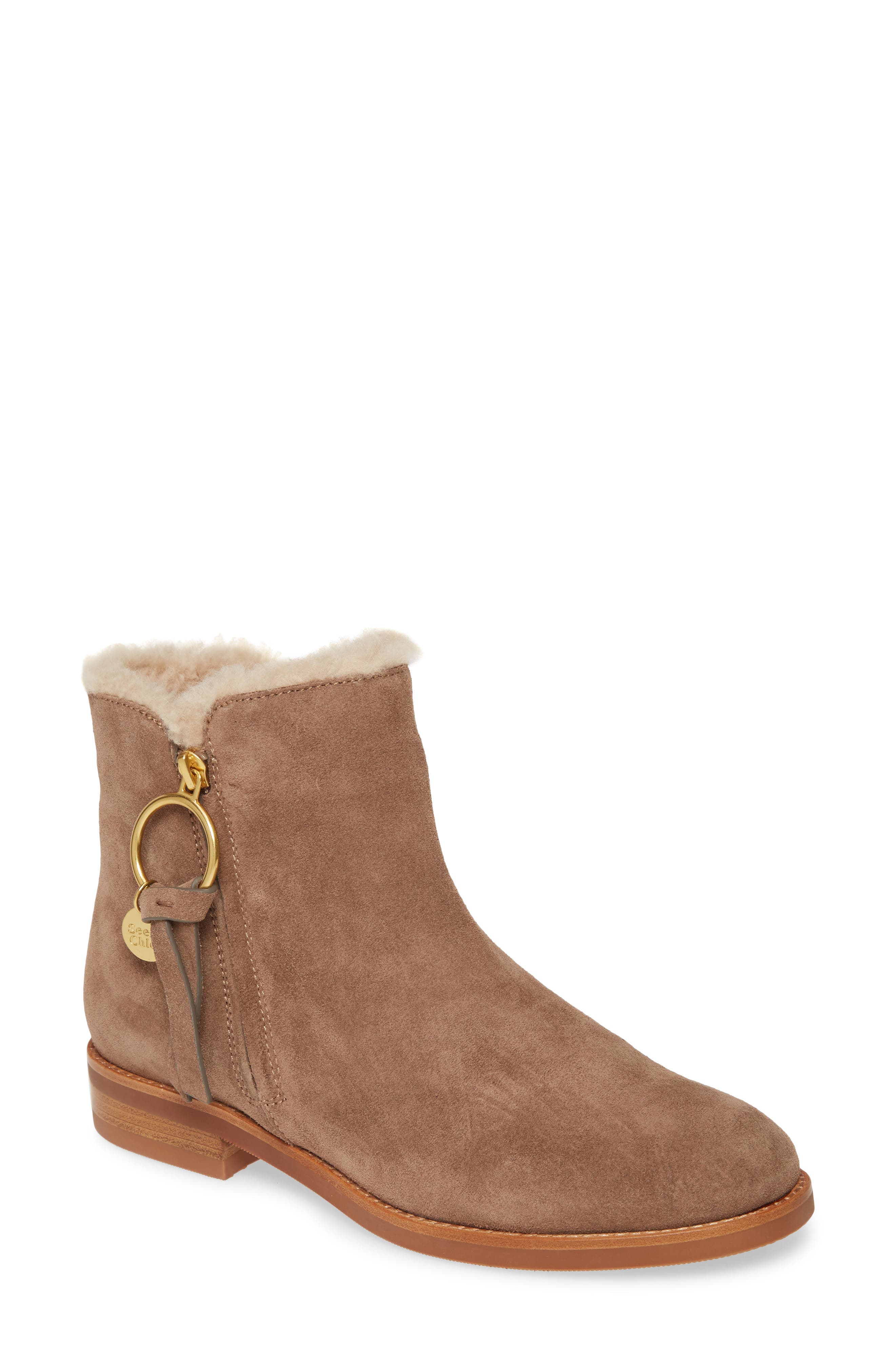 see by chloe louise flat boots