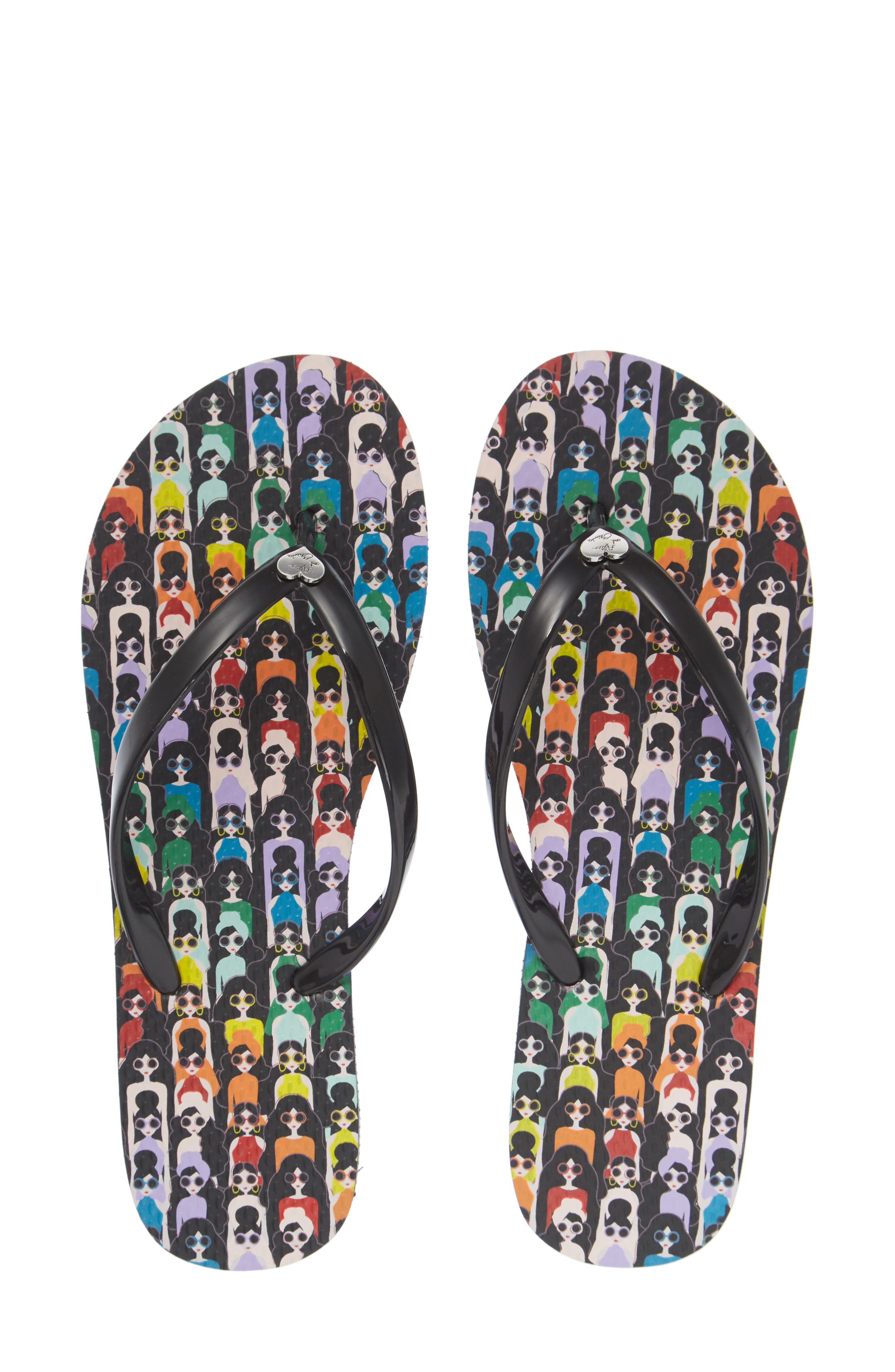 alice and olivia flip flops