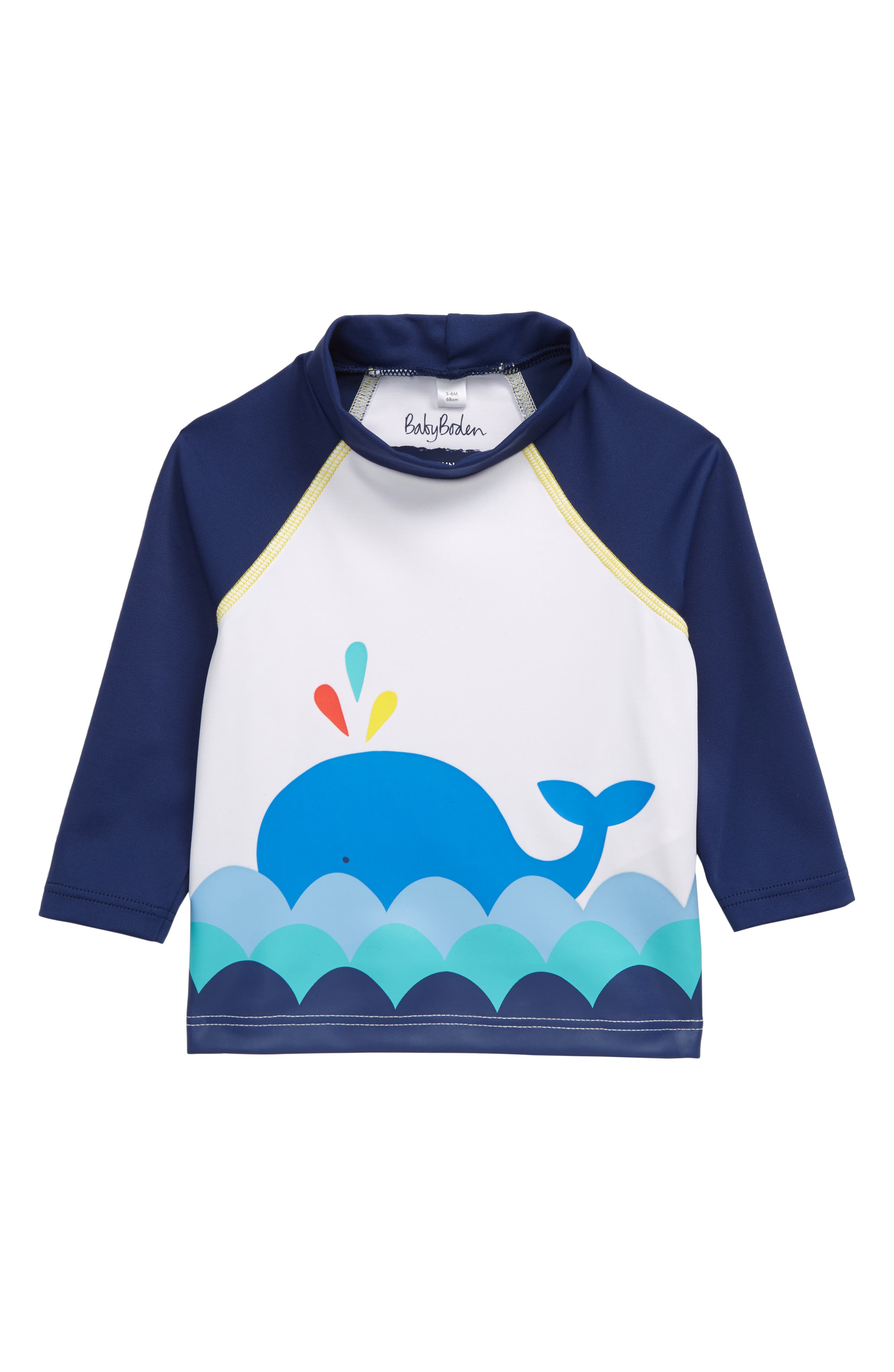New MINI Boden Baby boy top shirt tee seaside graphic print adventure applique 
