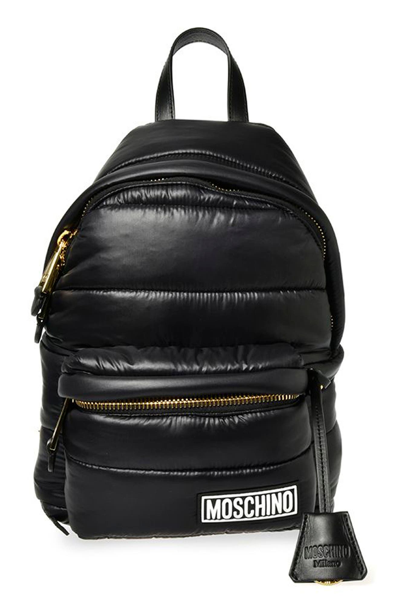 moschino backpack purse