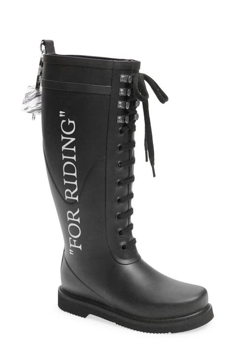 Women's Off-White Rain Boots | Nordstrom
