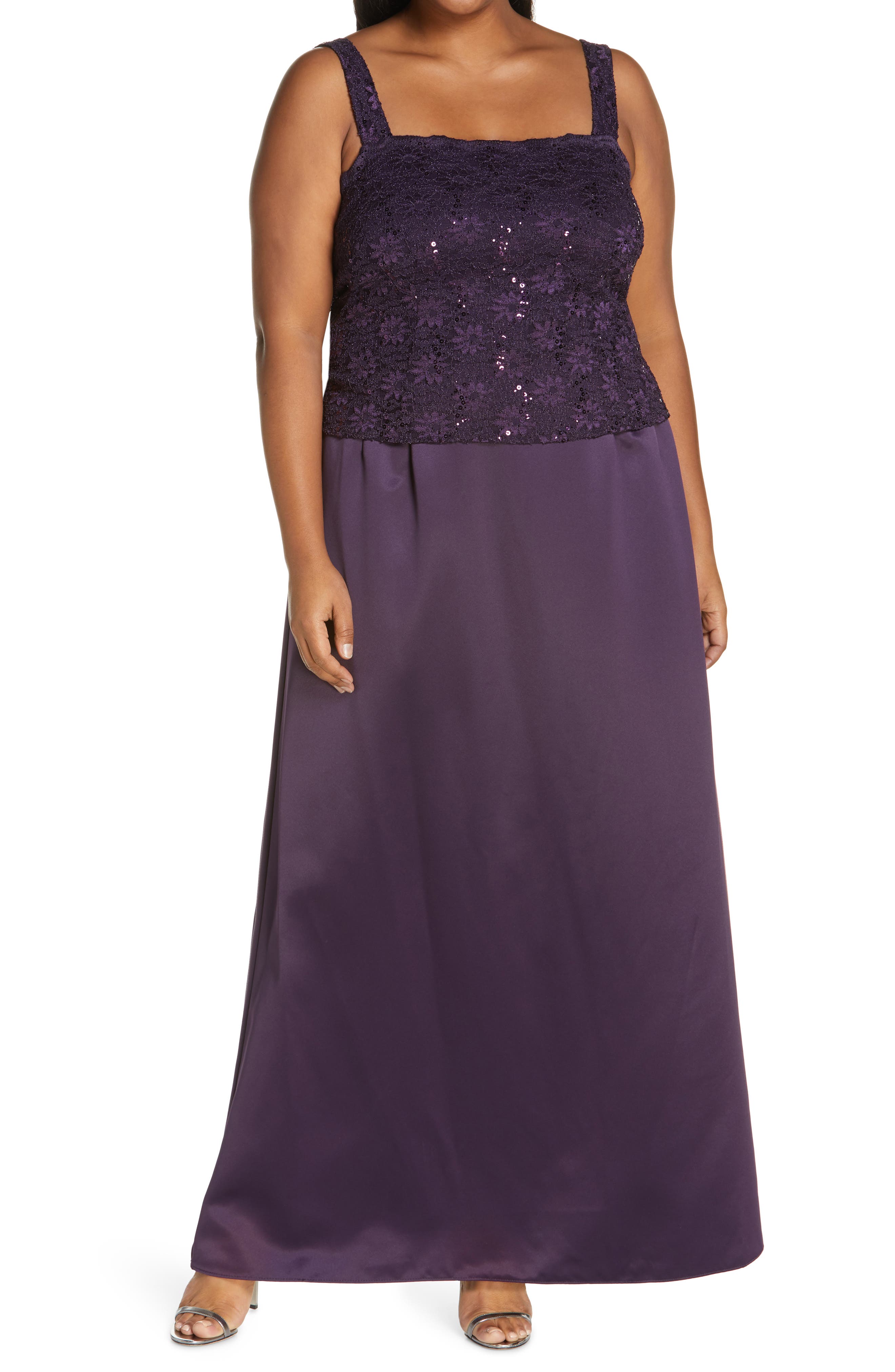 nordstrom purple dress