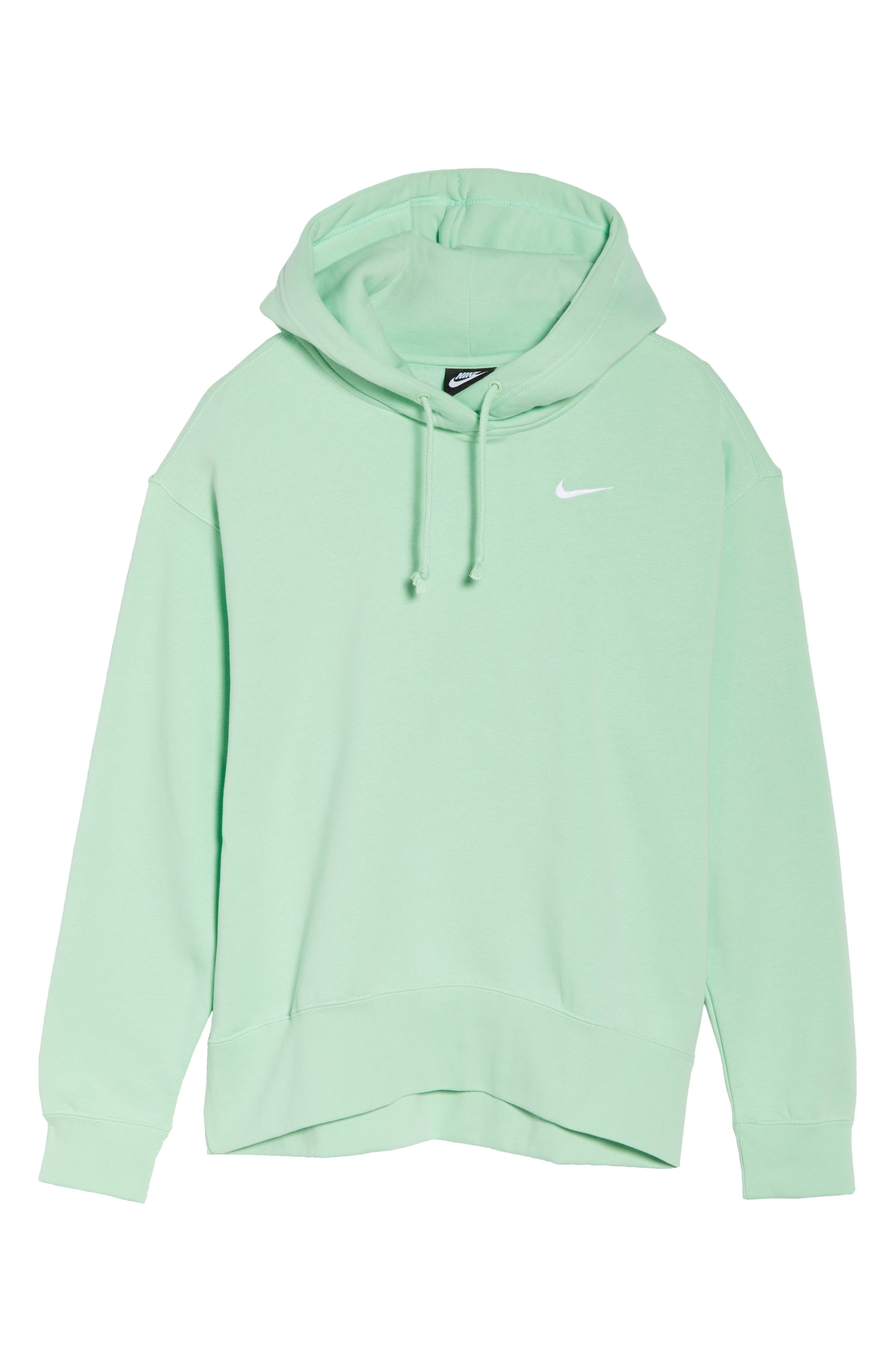 nike hoodie green womens