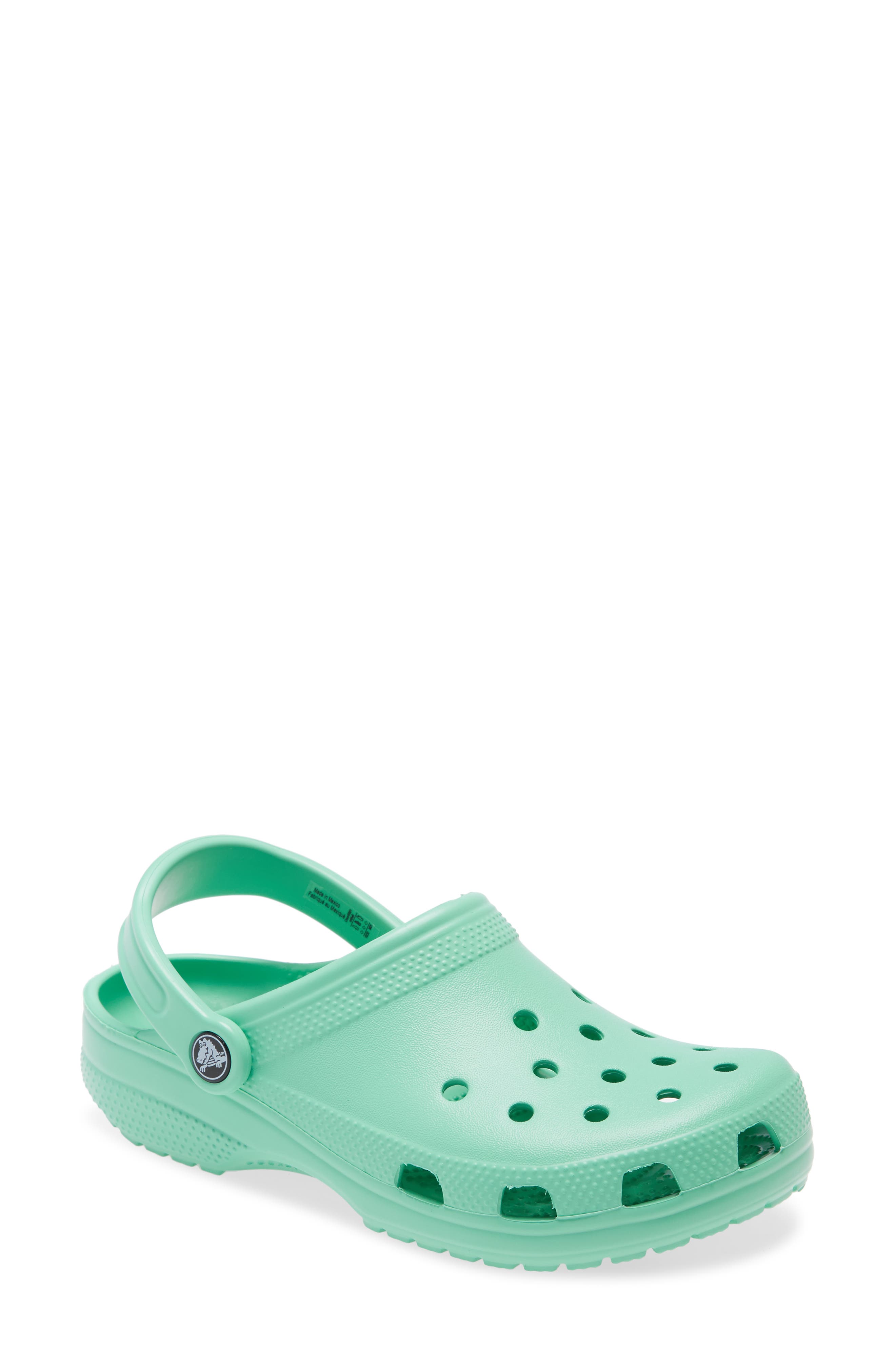 green crocs women's