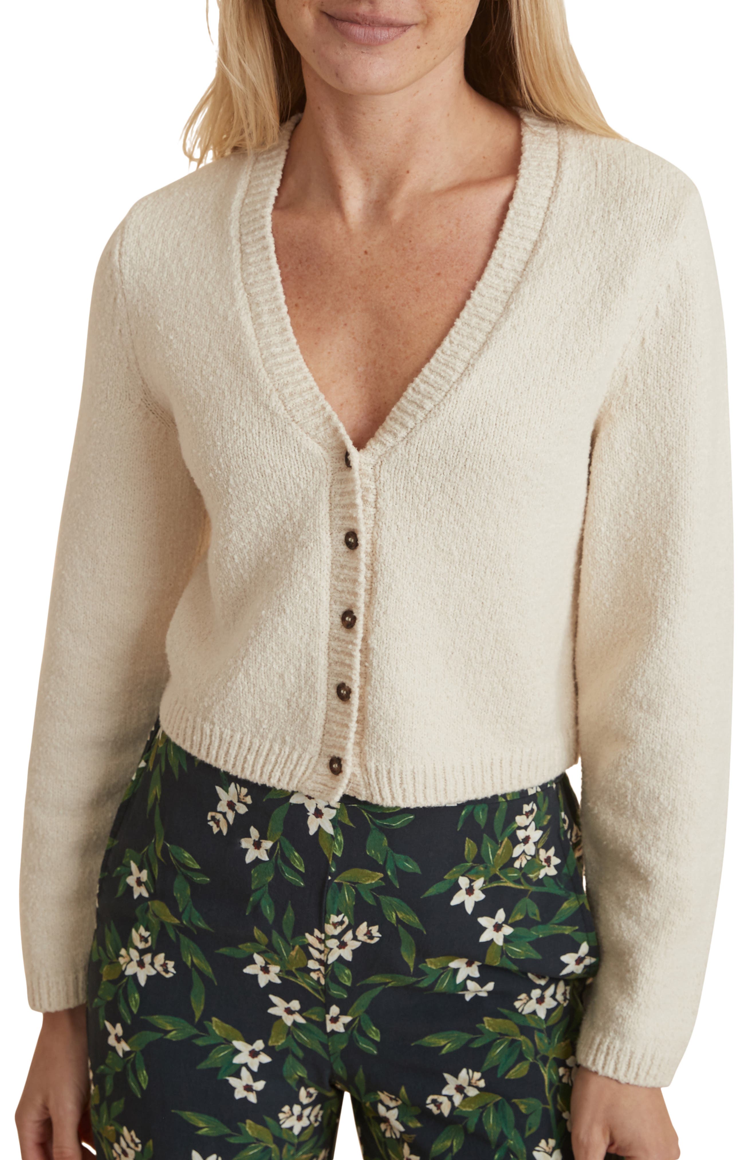 i ivy Womens Two-Way Cardigan with Button Ginger, 3X