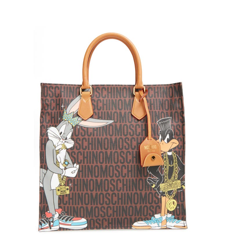Moschino 'Looney Tunes - Bugs & Daffy' Tote | Nordstrom