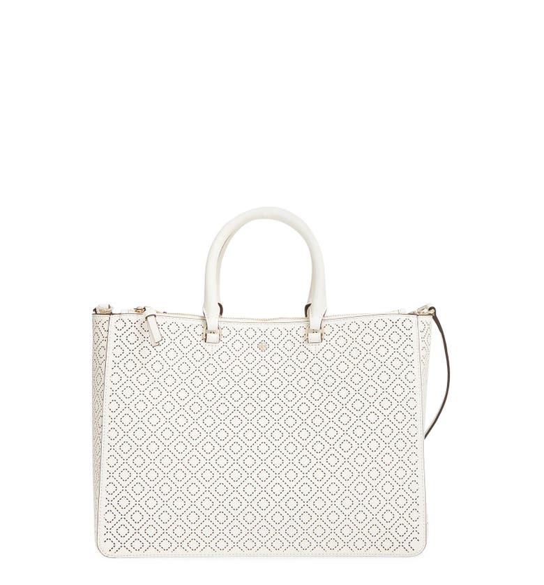 Tory Burch 'Robinson' Perforated Tote | Nordstrom