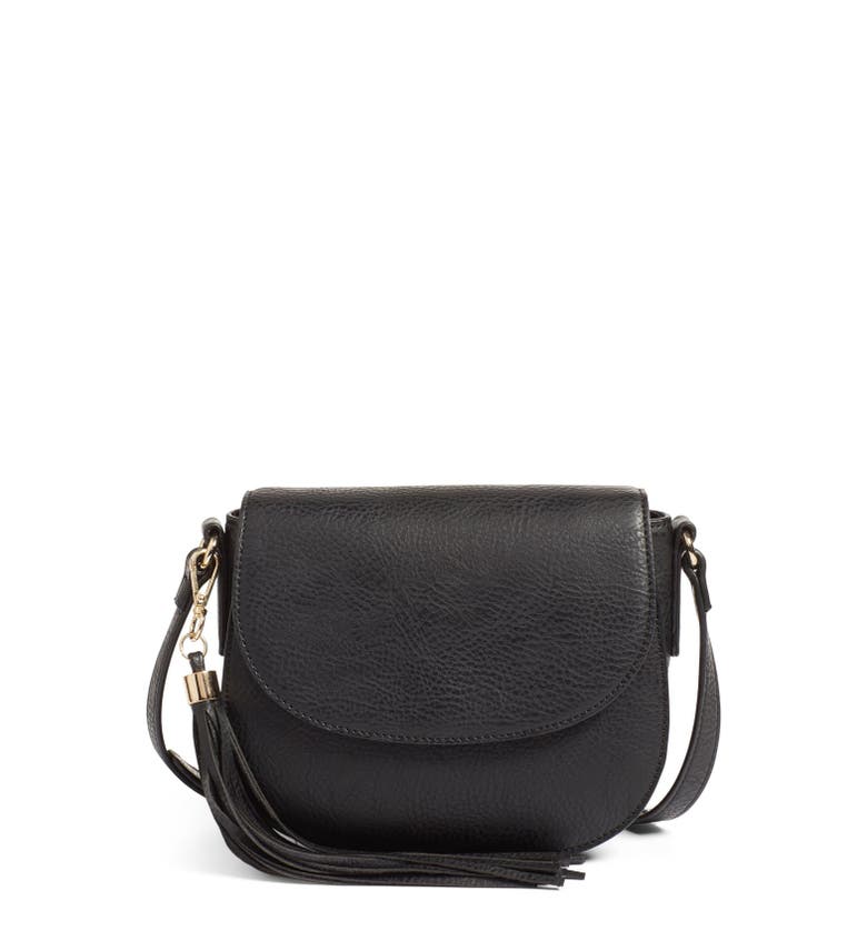 BP. Tassel Faux Leather Crossbody Bag | Nordstrom