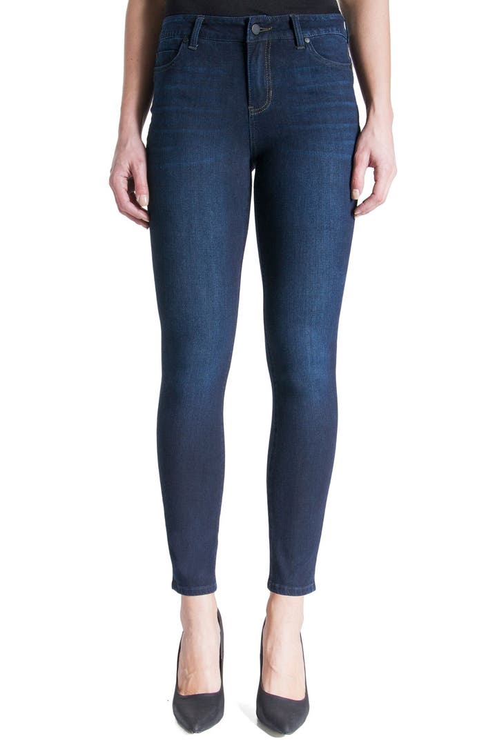 Liverpool Jeans Company Piper Hugger Lift Sculpt Ankle Skinny Jeans ...