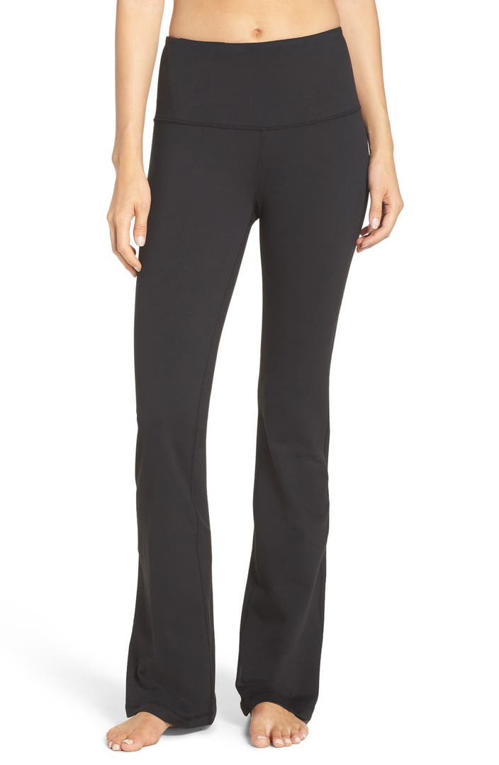 Zella 'Barely Flare Booty' High Waist Pants | Nordstrom
