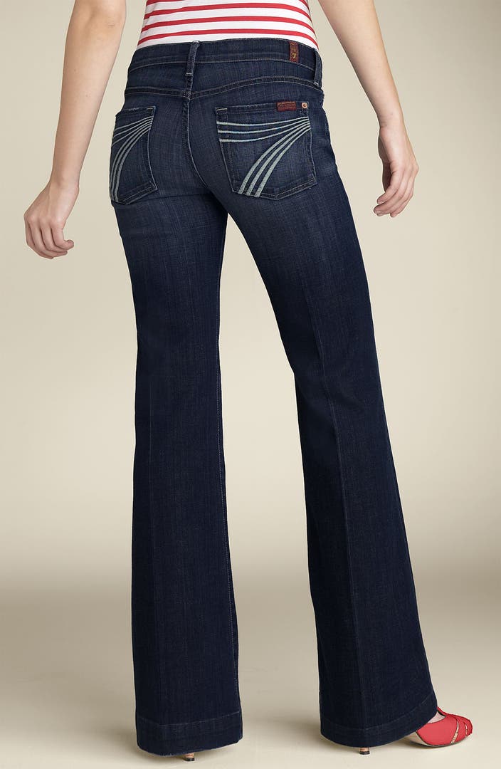 7 For All Mankind® 'Dojo' Stretch Trouser Jeans (Indigo Wash) (Short ...
