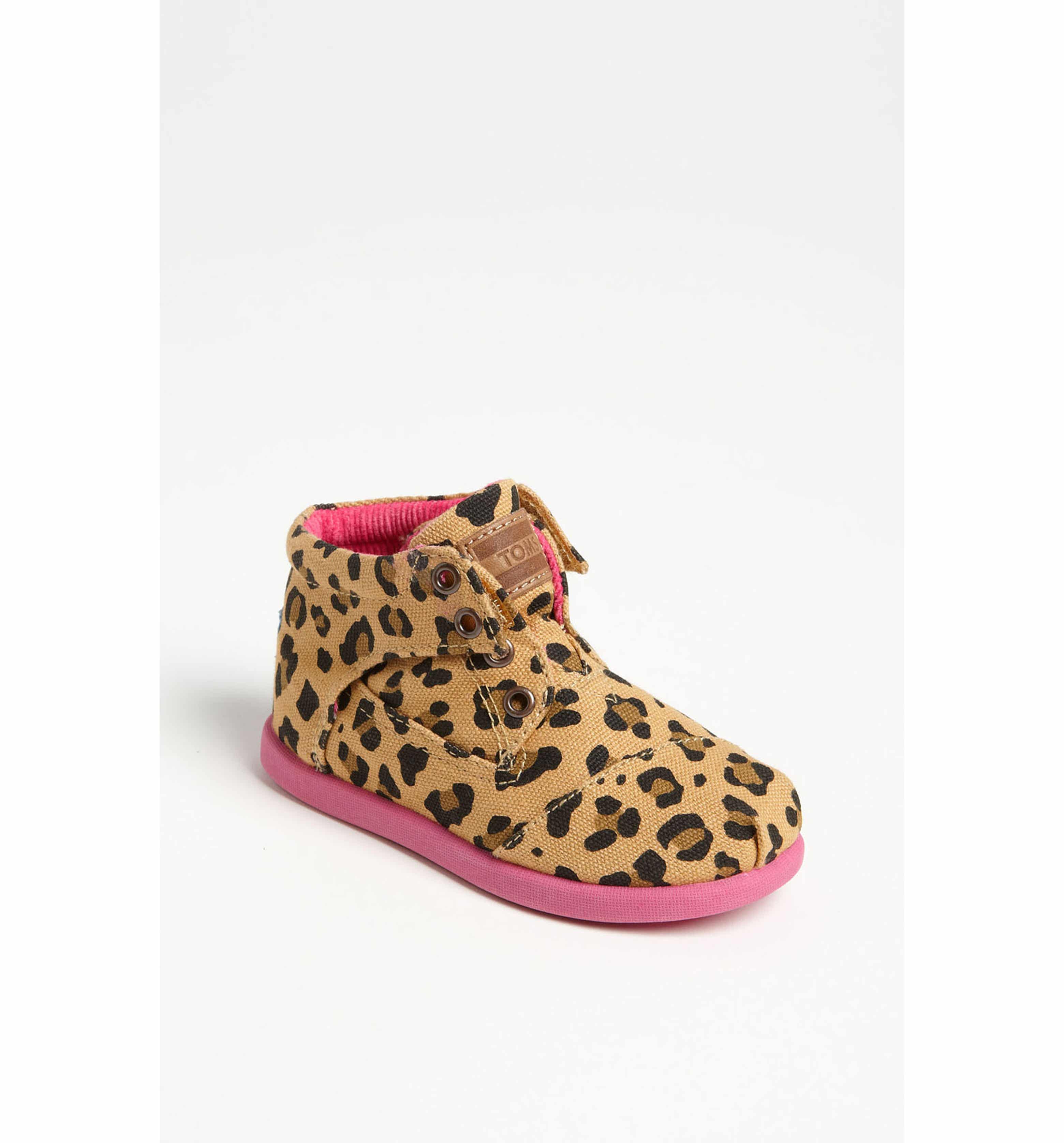 TOMS 'Botas Tiny - Leopard' Boot (Baby, Walker & Toddler) | Nordstrom