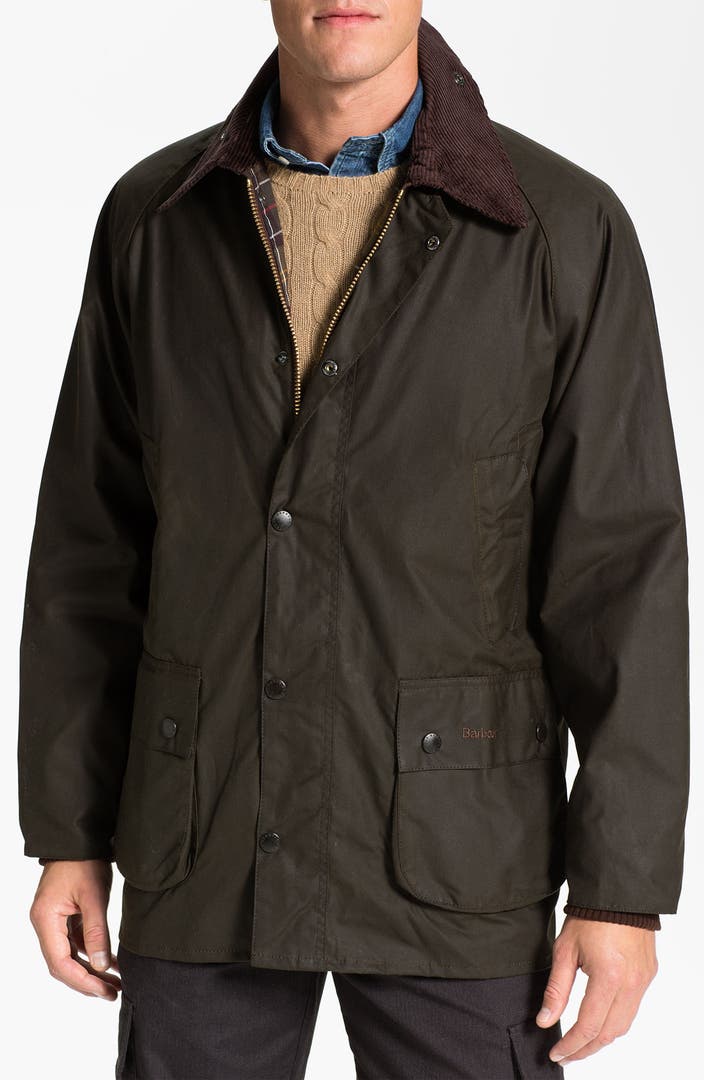 Barbour 'Bedale' Relaxed Fit Waterproof Waxed Cotton Jacket | Nordstrom