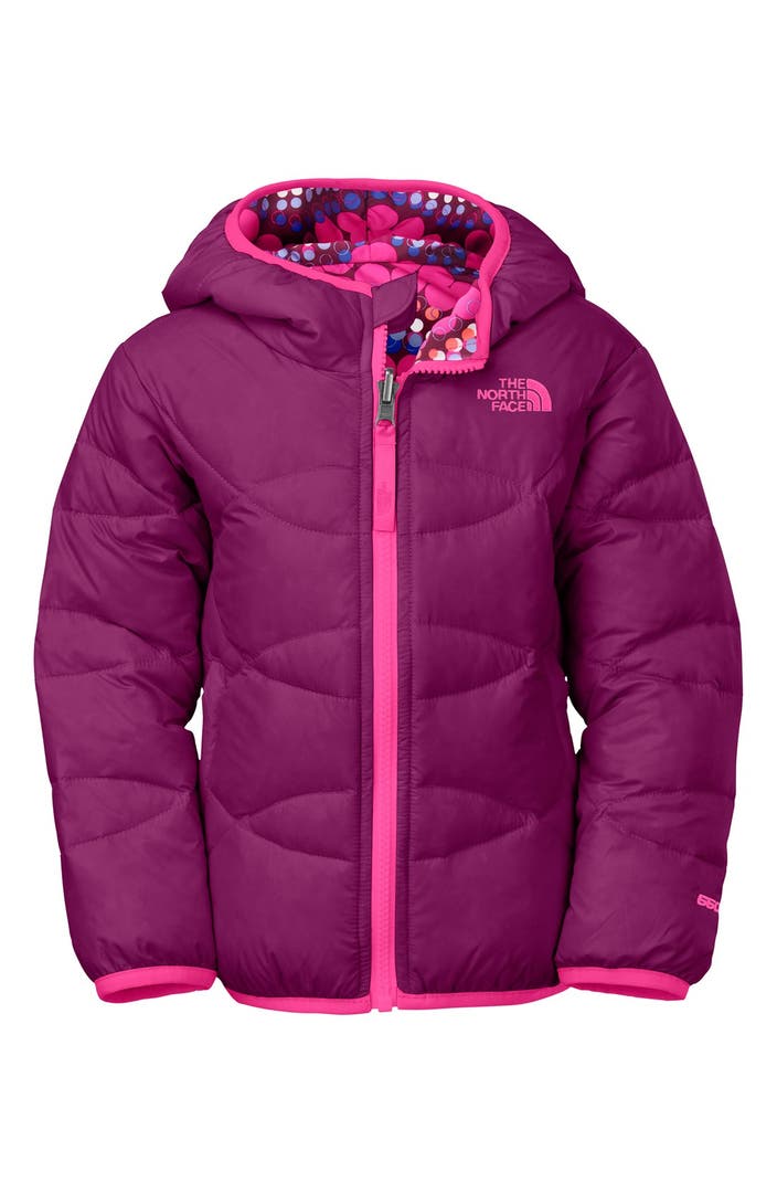 The North Face 'Moondoggy' Reversible Quilted Down Jacket (Toddler ...