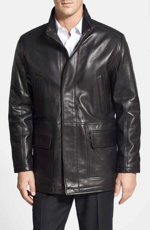 Men's Leather (Genuine) Coats & Men's Leather (Genuine) Jackets ...