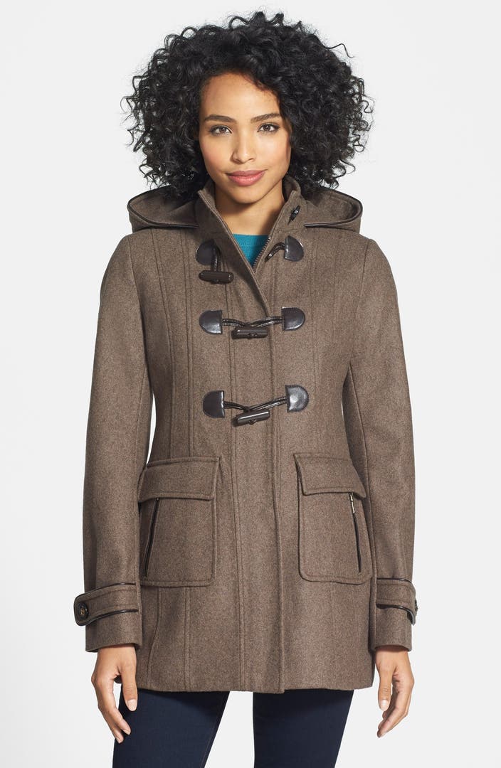 Laundry by Design Wool Blend Duffle Coat | Nordstrom