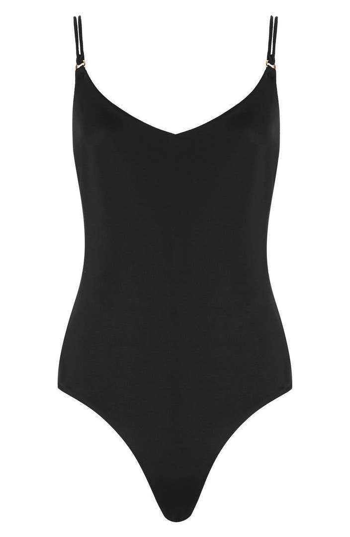 Topshop Strappy One-Piece Swimsuit | Nordstrom
