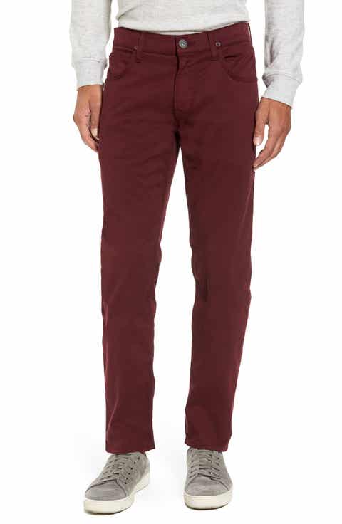 burgundy pants for men | Nordstrom