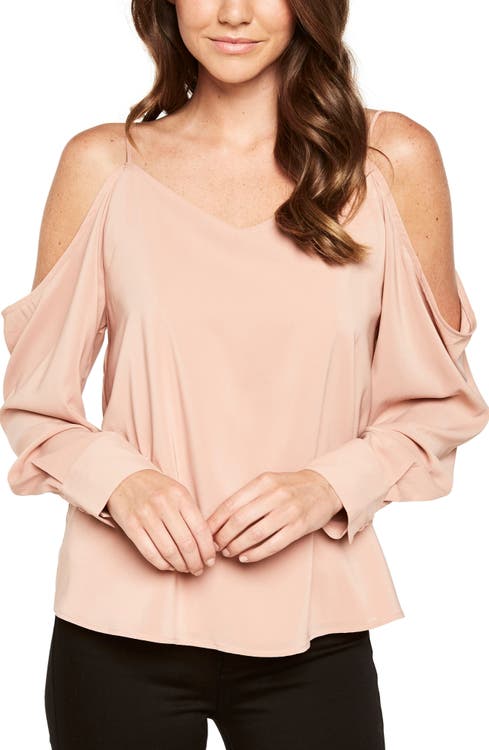 Main Image - Bardot Cold Shoulder Top