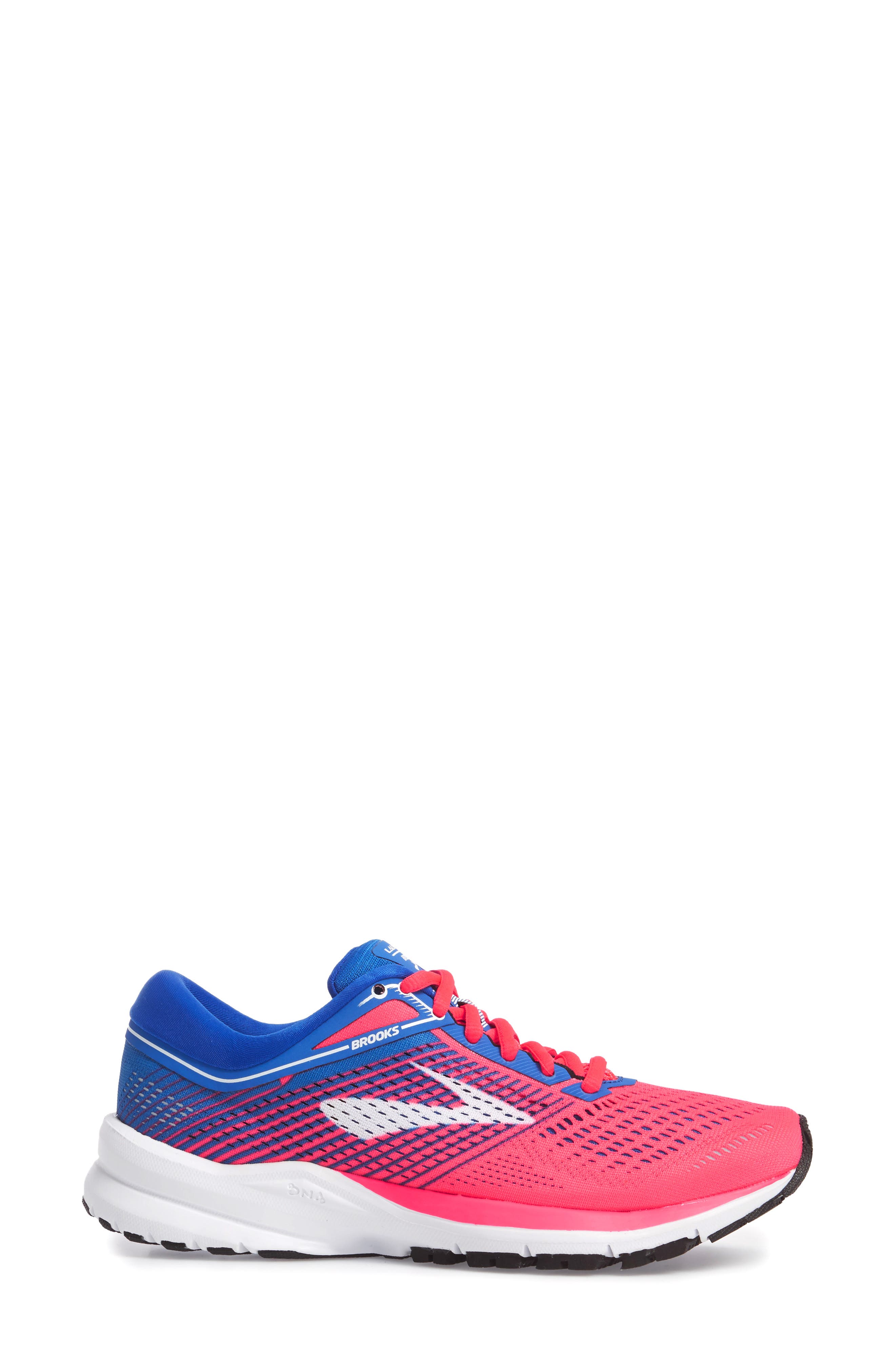 BROOKS Launch 5 Running Shoe in Pink/ Blue/ White | ModeSens