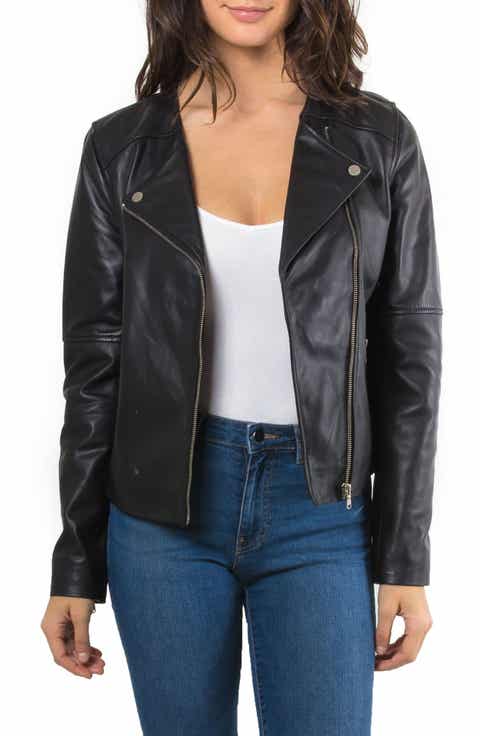 Women's Leather & Faux-Coats | Nordstrom