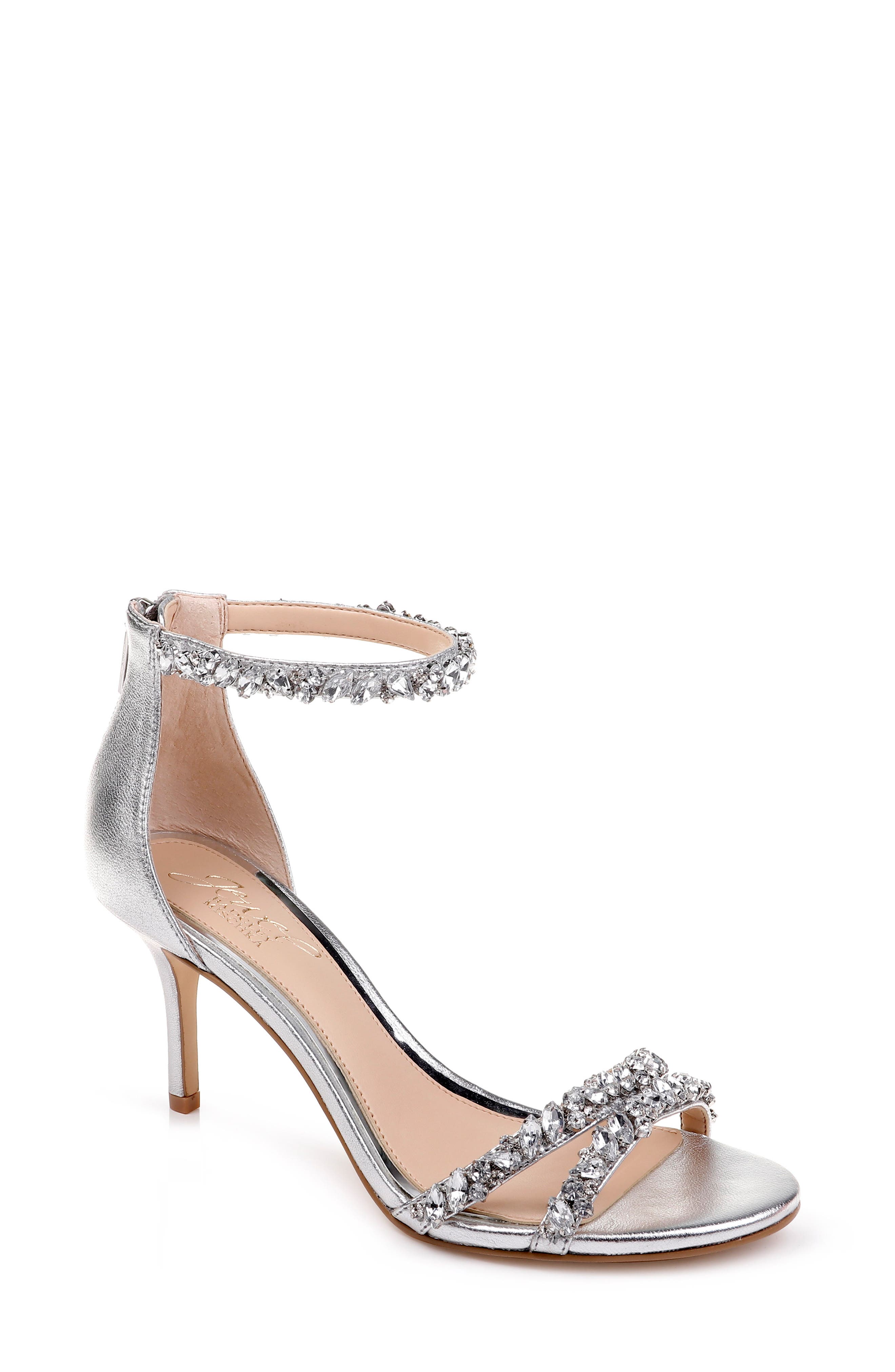 high heels with jewels