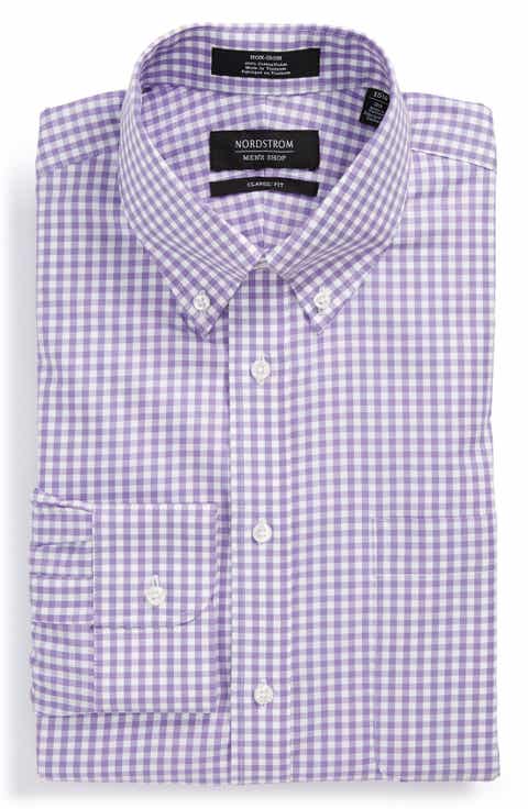 Dress Shirts for Men, Men's Purple Dress Shirts, French Cuff | Nordstrom