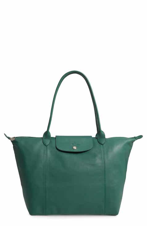 Longchamp Le Pliage Cuir Leather Tote (Nordstrom Exclusive)