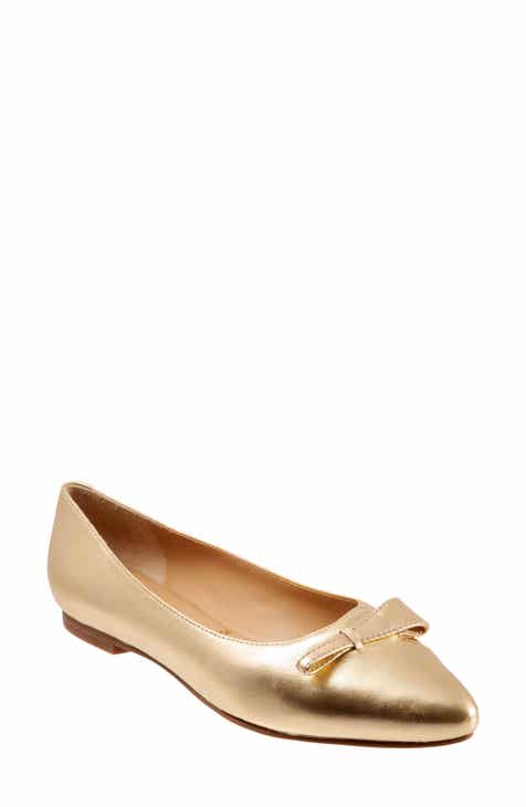 gold flats | Nordstrom