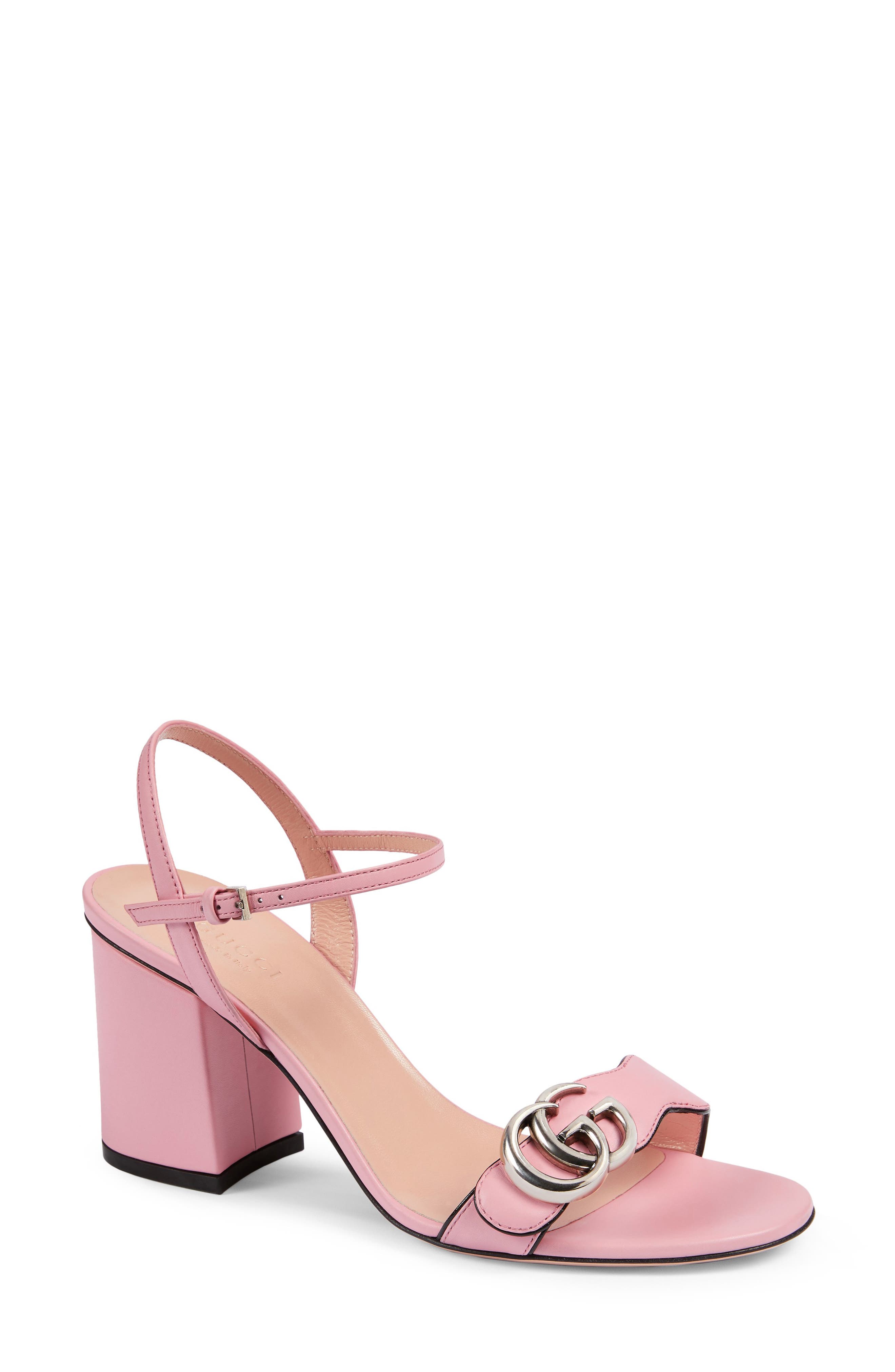 gucci pink shoes heels