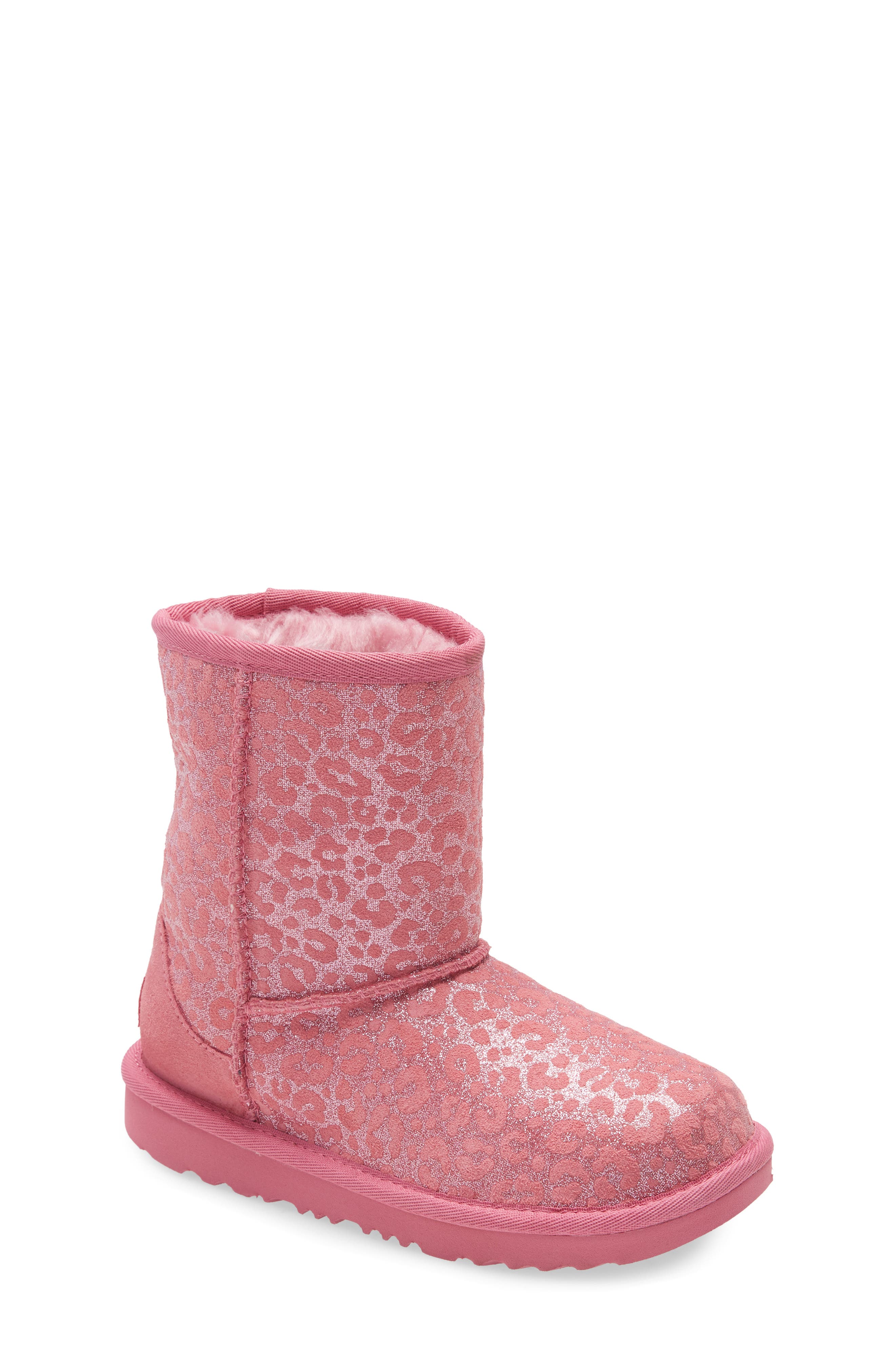 pink sparkly uggs
