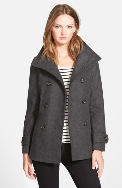 Main Image - Thread & Supply Double Breasted Peacoat