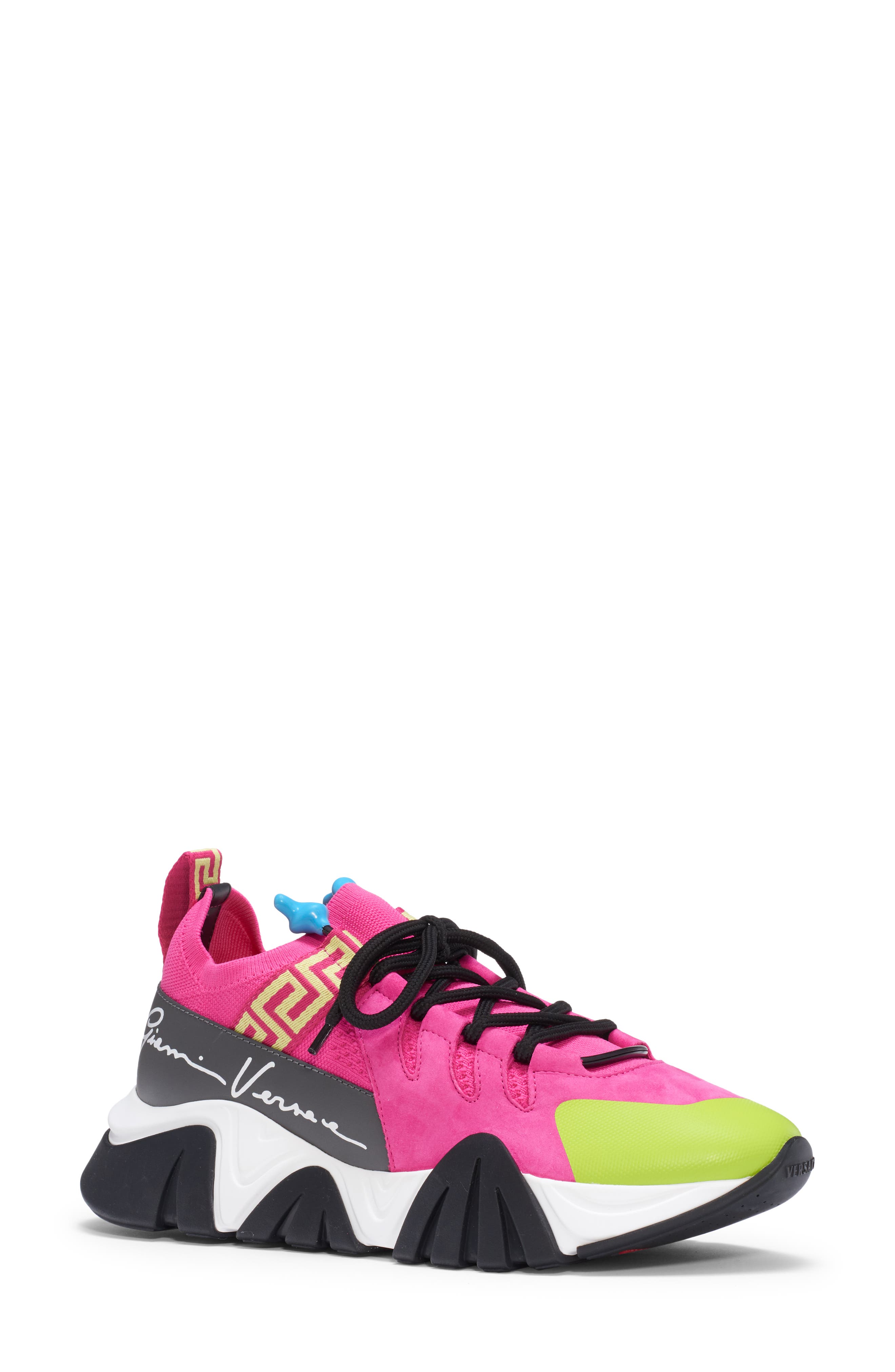 versace sneakers pink