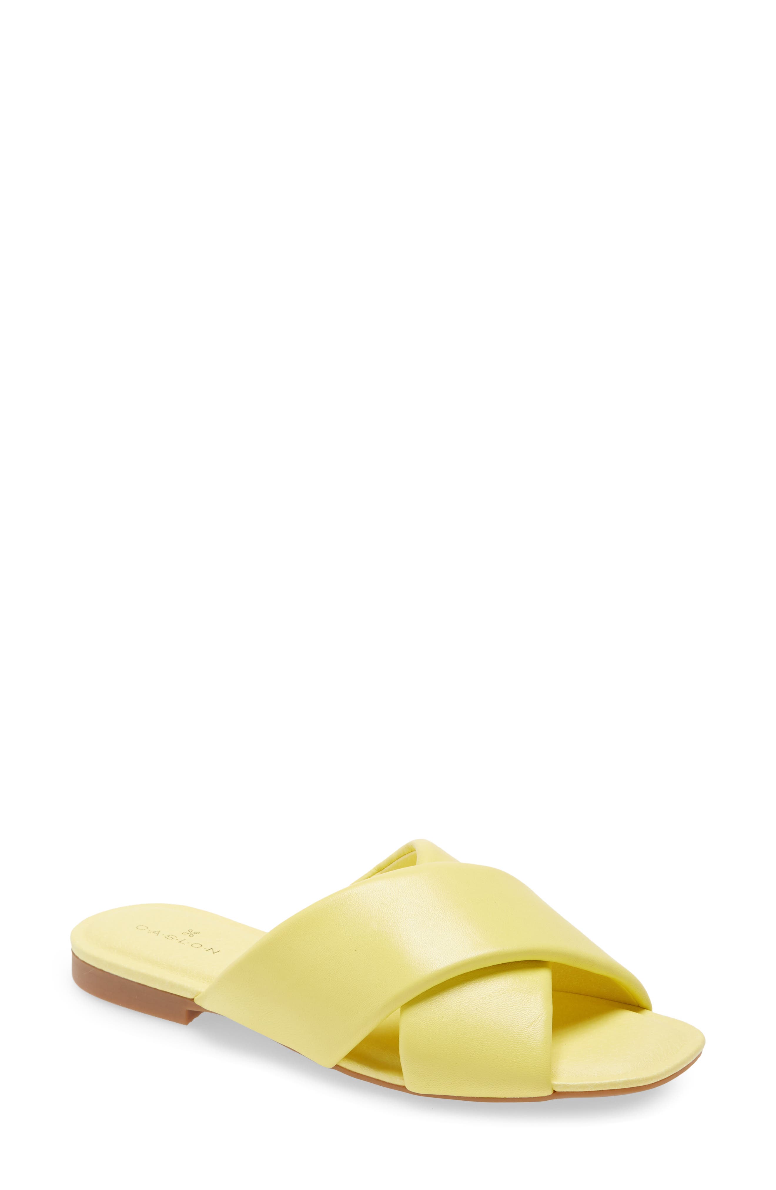 Women's Yellow Slide Sandals | Nordstrom