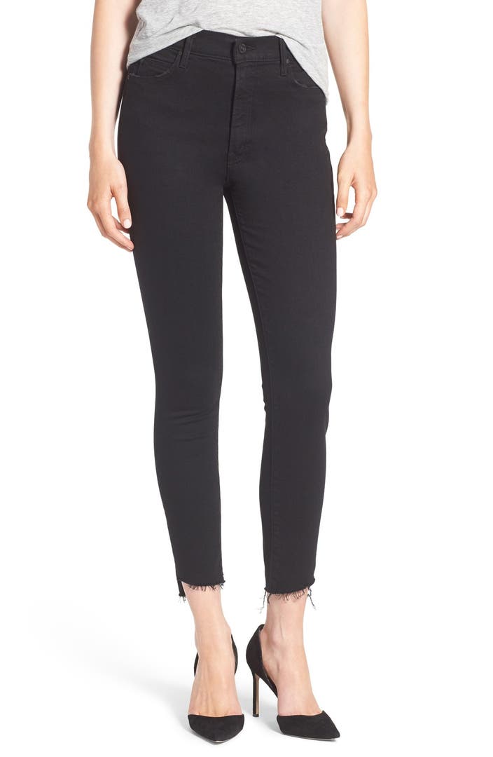 MOTHER The Stunner Ankle Step Fray Jeans (Not Guilty) | Nordstrom