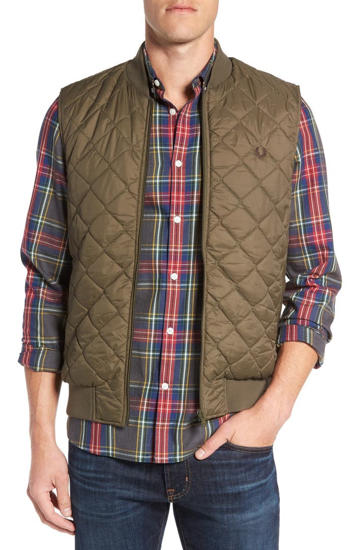 Fred Perry Quilted Vest | Nordstrom