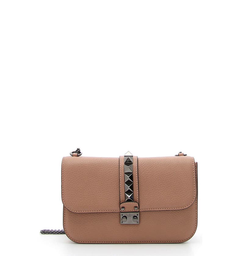 VALENTINO GARAVANI 'Rockstud - Medium Lock' Leather Shoulder Bag ...