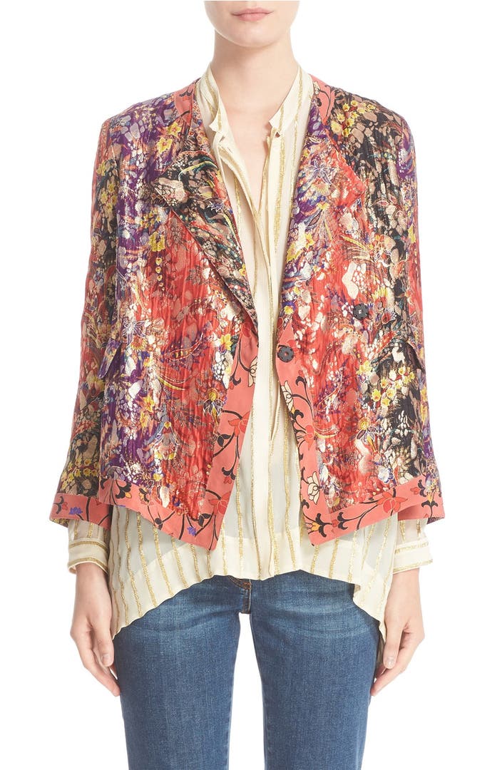 Etro 'Kimono' Floral Jacquard Jacket | Nordstrom