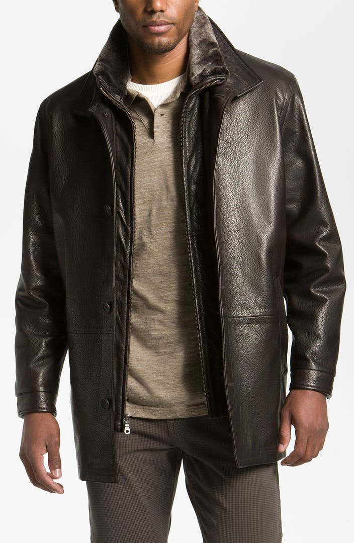 Remy Leather Calfskin Leather Jacket | Nordstrom