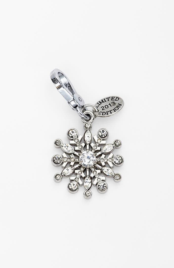 Juicy Couture Boxed Crystal Snowflake Charm (Limited ...
