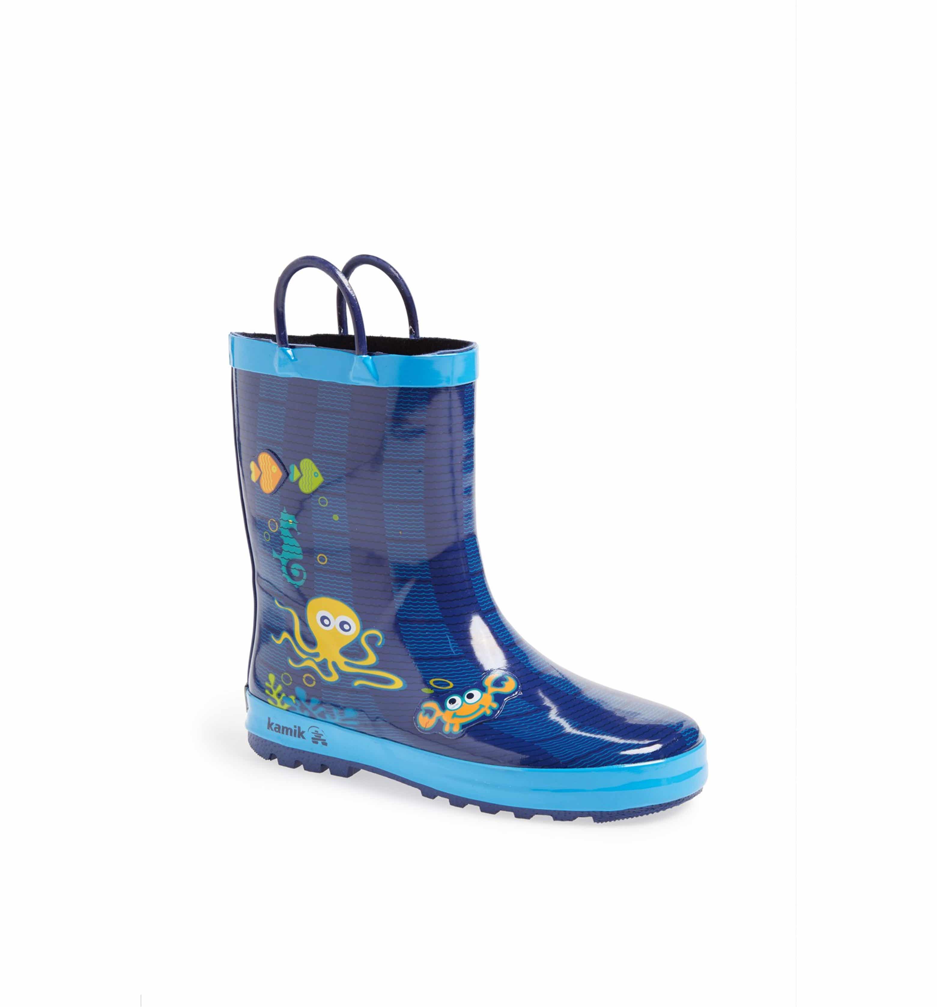 Kamik 'Octopus' Rain Boot (Walker, Toddler & Little Kid) | Nordstrom