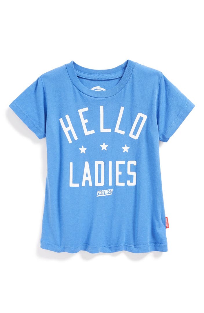Prefresh 'Hello Ladies' Graphic T-Shirt (Baby Boys) | Nordstrom