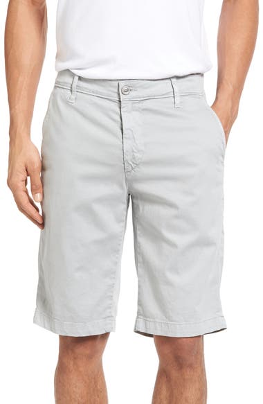 AG 'Griffin' Chino Shorts in Sulfur Dapple Grey | ModeSens