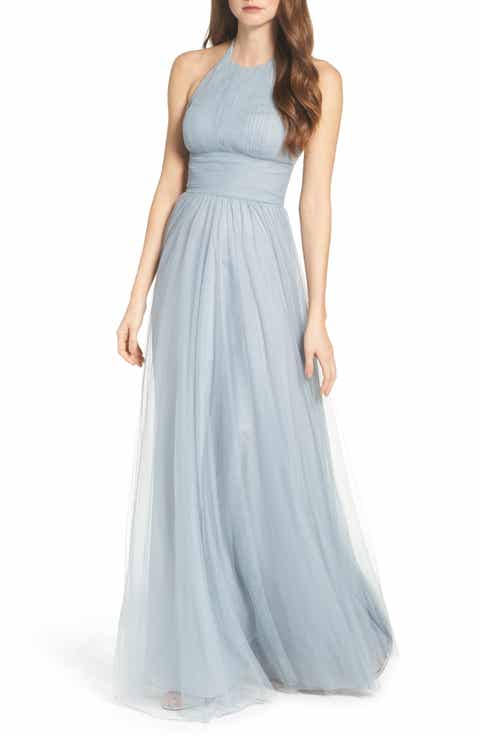 Halter Formal Dresses: One-Shoulder, Draped & Lace | Nordstrom